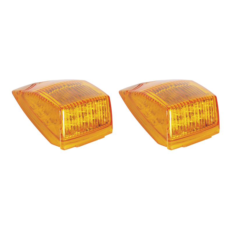 Luci del tetto con luce di ingombro superiore per indicatori di direzione cabina a LED gialli con catarifrangente