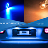 T10 girare le luci dell'auto a led lampada a lampada a lampada