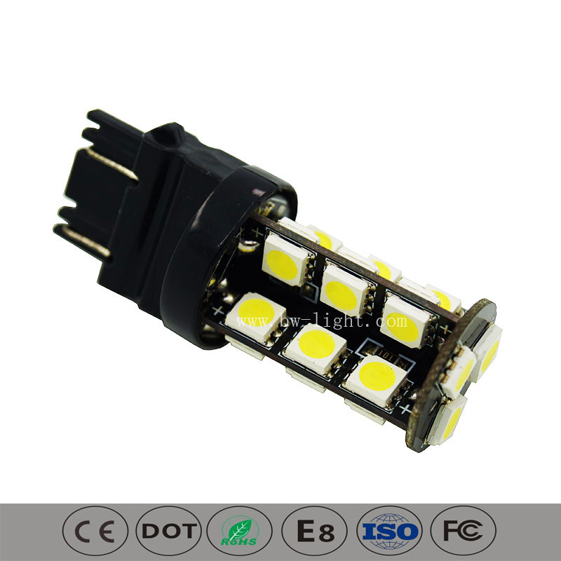 Lampadina automatica a LED con luce di stop gialla DC12V