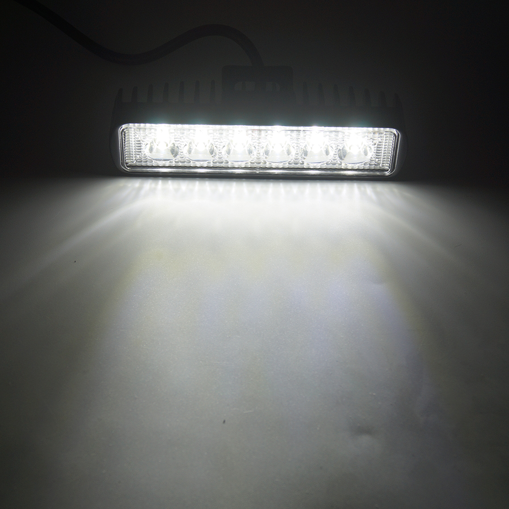 Barra luminosa di guida a LED a basso profilo da 6 " 36W bianca