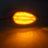 Indicatore di direzione laterale a LED ambra da 6 "