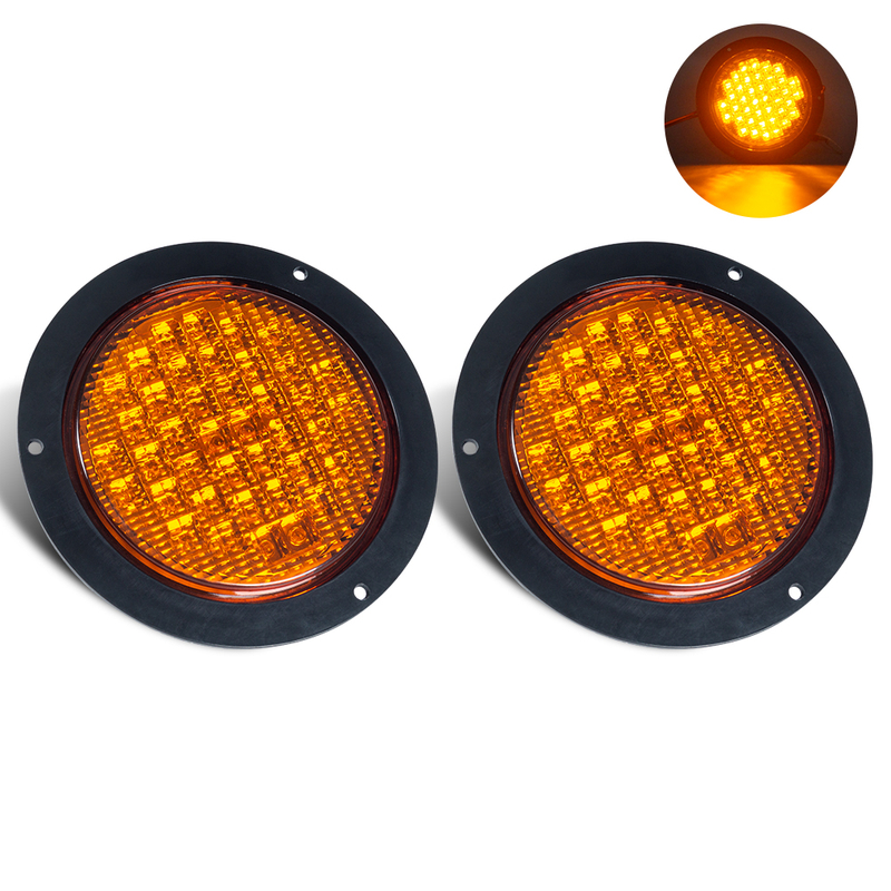 Fanale posteriore a led ambra da 6 pollici per camion