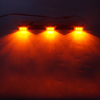 Indicatore luminoso a led rosso ID BAR in acciaio inossidabile