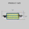 Luce targa da 41 mm per patente di patente per la luce dei camion