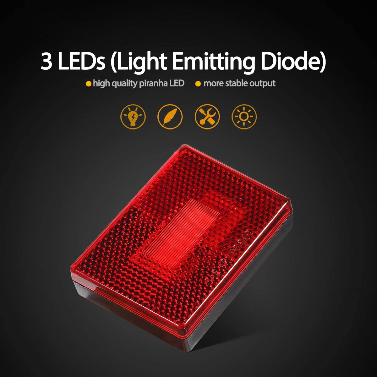 Luce di marcatore laterale per il riflettore di liquidazione a LED per il rimorchio
